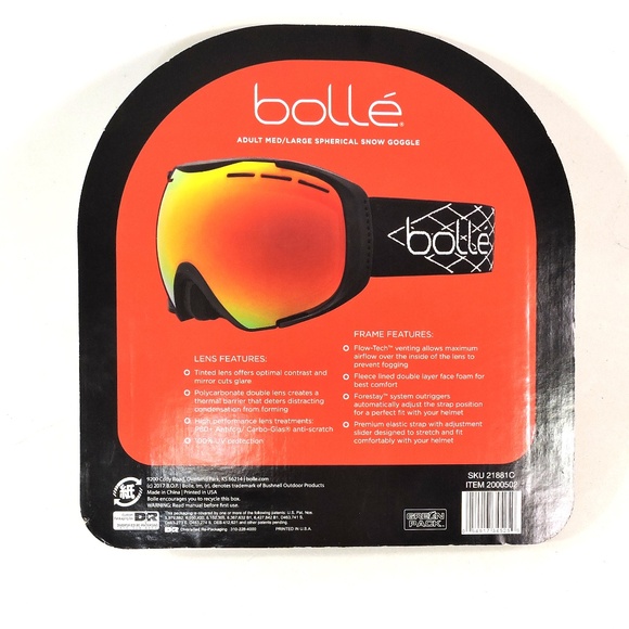 BOLLE ⚜SPHERICAL SNOW GOGGLE - Picture 3 of 4